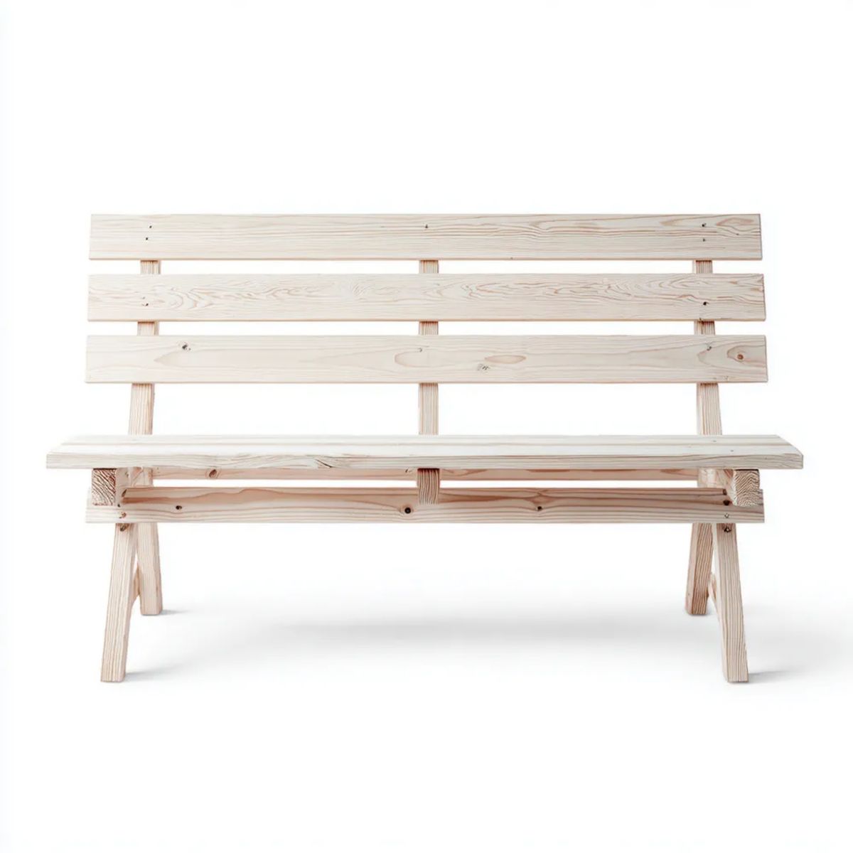 Ławka ogrodowa, Ogród Ławka 3 miejsca w ogrodzie naturalne lite sosny sosnowe drewno 150 x 60 x 80 cm