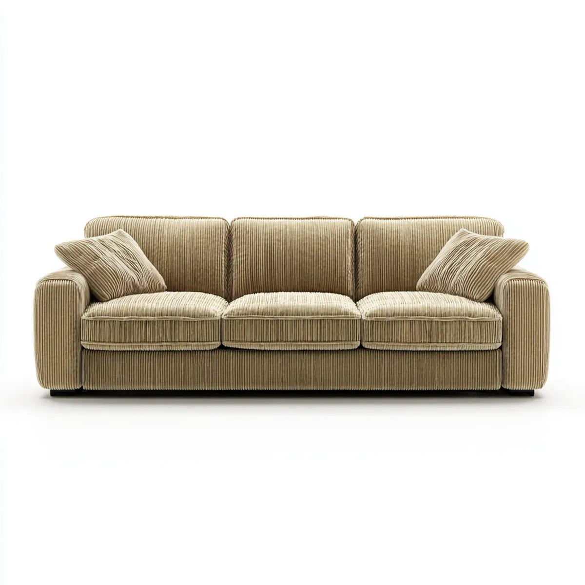 Sofa, 3 fotela w aksamicie z prostokątnym poliestrem 220 x 90 x 85 cm